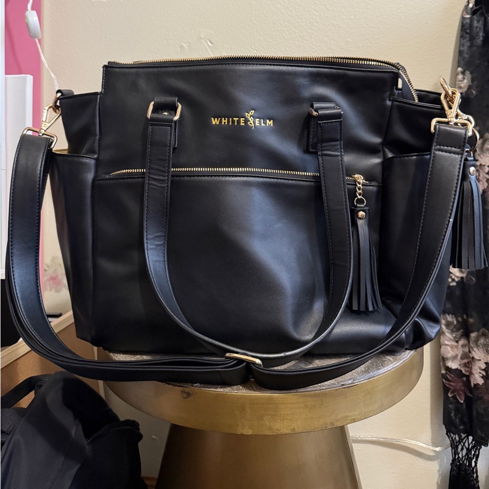 White Elm Large Convertible Tote